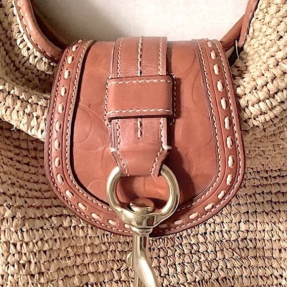 Coach Tan and Brown Hobo Bag - Picture 7 of 16